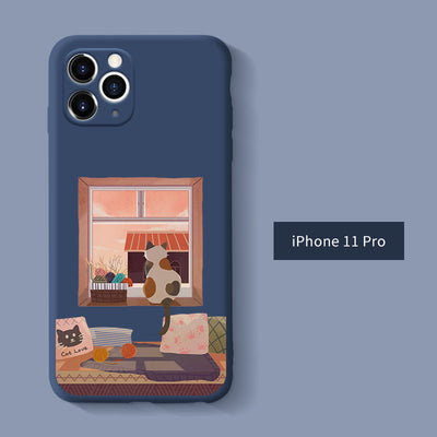 Funda de Silicona Líquida para Apple con Diseño de Dibujos Animados - Image 8