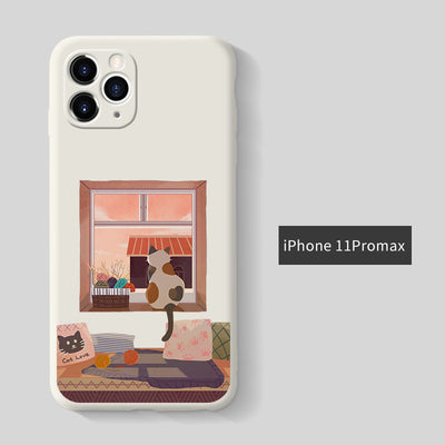 Funda de Silicona Líquida para Apple con Diseño de Dibujos Animados - Image 12