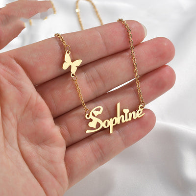 Collar Personalizado de Acero Inoxidable con Letras y Números Grabables para Mujeres - Image 9