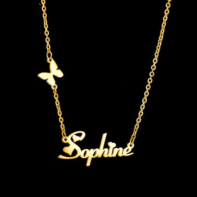Collar Personalizado de Acero Inoxidable con Letras y Números Grabables para Mujeres - Image 5