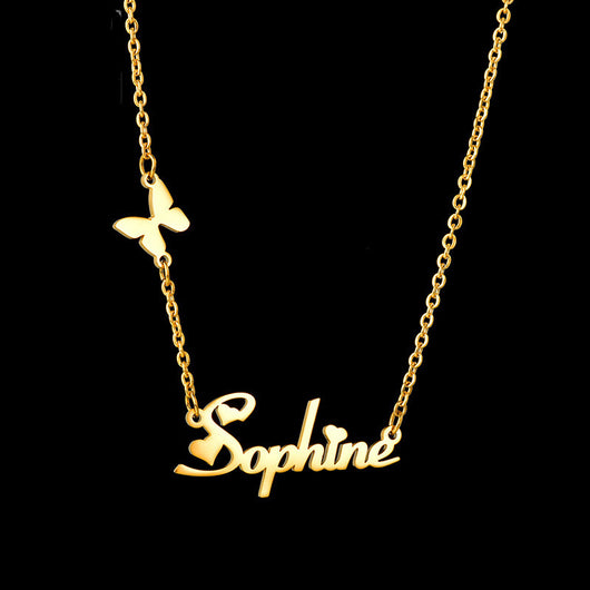 Collar Personalizado de Acero Inoxidable con Letras y Números Grabables para Mujeres - Image 5