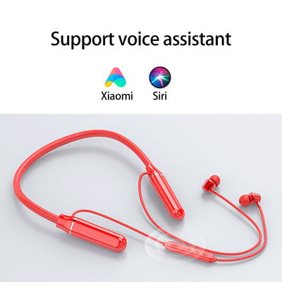 Auriculares Bluetooth Deportivos con Collar Magnético y Resistencia al Agua - Image 5