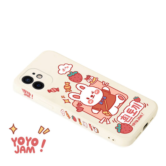 Funda Protectora para iPhone 12 Pro, 11 Pro Max y 11 - Diseño Cute con Lente Protegido