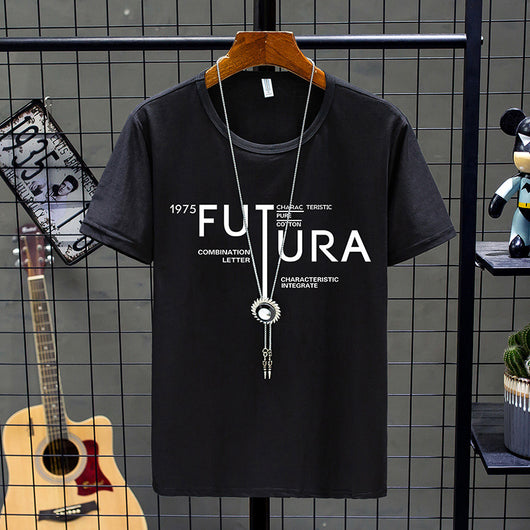 Camiseta Básica de Manga Corta para Hombre Cuello Redondo - Image 15