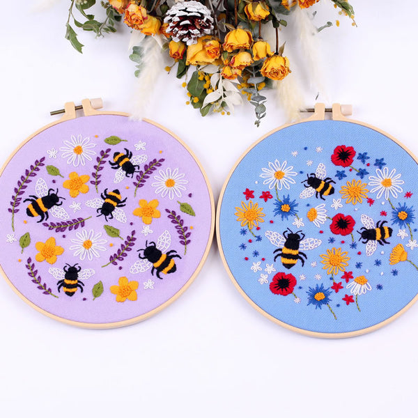 Kit de Costura con Bordado de Abeja para Personalizar