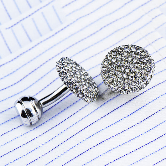 Gemelos de Cristal con Rhinestones para Hombre - Image 5
