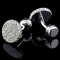 Gemelos de Cristal con Rhinestones para Hombre