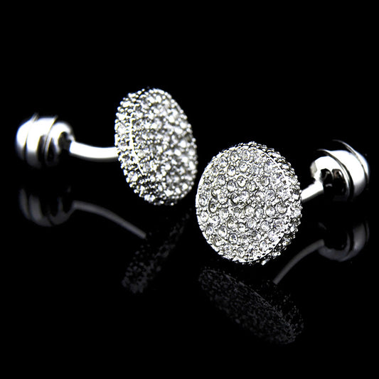 Gemelos de Cristal con Rhinestones para Hombre - Image 2