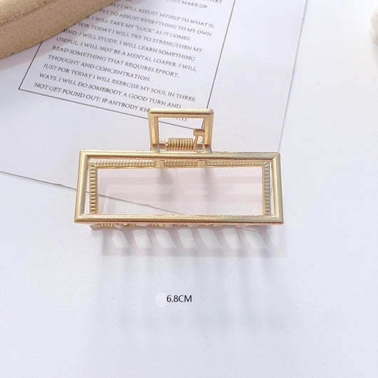 Pinza Claw Coreana Perla Metal Grande con Lazo y Borla - Image 14