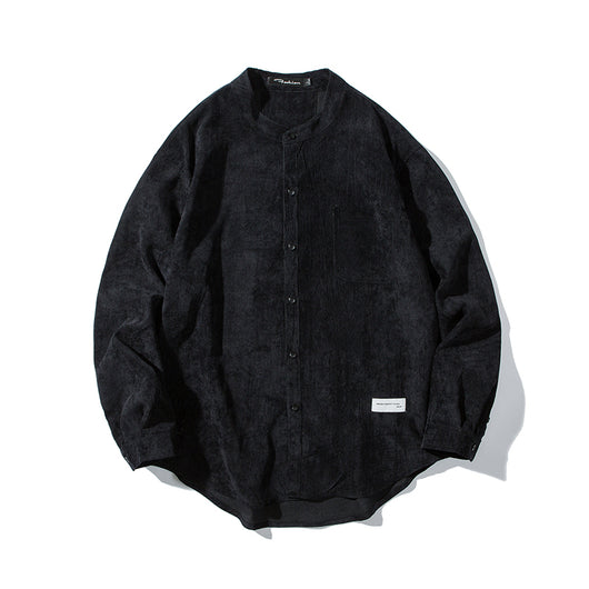 Camisa Suelta de Manga Larga Clásica para Hombre - Image 5