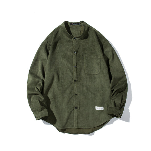 Camisa Suelta de Manga Larga Clásica para Hombre - Image 3