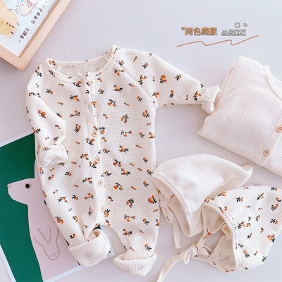Mameluco Tejido de Manga Larga para Bebé - Diseño Casual y Cómodo