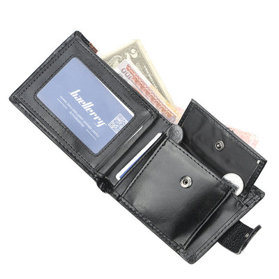 Cartera Horizontal Casual para Hombre con Cierre de Hebilla - Diseño Europeo Moderno - Image 7