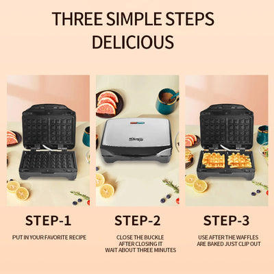 Tostadora Compacta Dual para Sándwiches y Desayunos Rápidos - Image 5