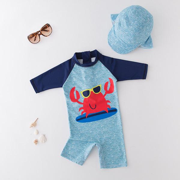 Traje de Baño Infantil para Niños Enterizo