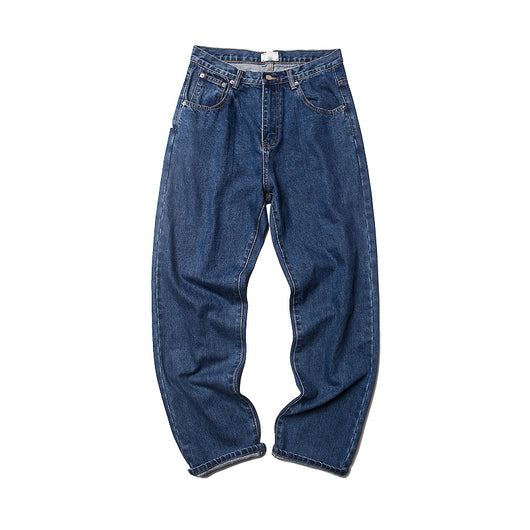Pantalones Rectos Casual Unisex Estilo Urbano Tela Lavada - Image 7