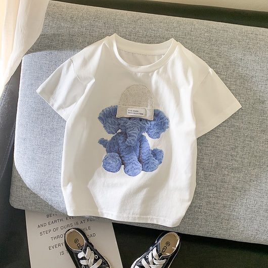 Camiseta Infantil de Verano con Diseños de Dibujos Animados para Niños y Niñas - Image 11