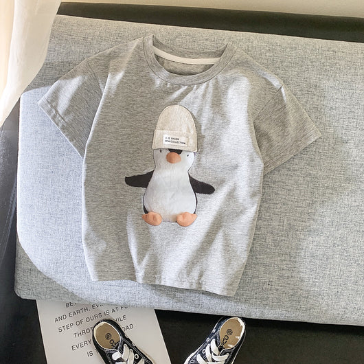 Camiseta Infantil de Verano con Diseños de Dibujos Animados para Niños y Niñas - Image 12