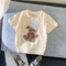 Camiseta Infantil de Verano con Diseños de Dibujos Animados para Niños y Niñas