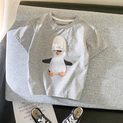 Camiseta Infantil de Verano con Diseños de Dibujos Animados para Niños y Niñas - Image 2