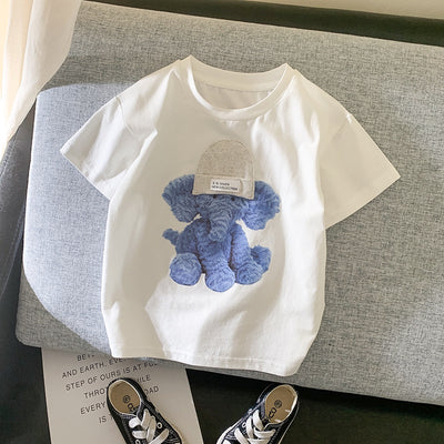 Camiseta Infantil de Verano con Diseños de Dibujos Animados para Niños y Niñas - Image 4