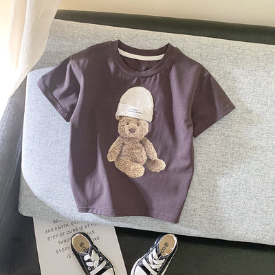 Camiseta Infantil de Verano con Diseños de Dibujos Animados para Niños y Niñas - Image 6