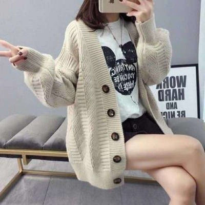 Suéter Cardigan Holgado Multiusos para Estudiantes - Image 7