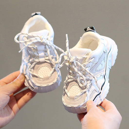 Tenis Infantiles con Cordones Reflectantes y Malla Transpirable - Image 9