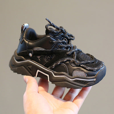 Tenis Infantiles con Cordones Reflectantes y Malla Transpirable - Image 10