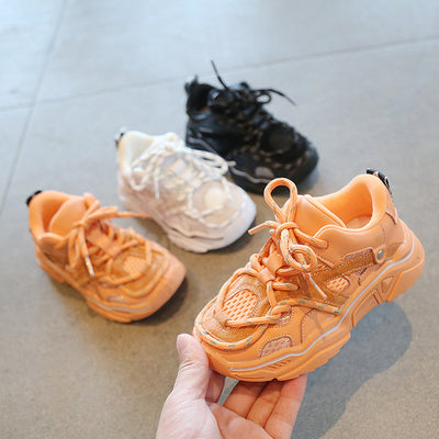Tenis Infantiles con Cordones Reflectantes y Malla Transpirable - Image 12