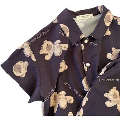 Pijama Enterizo Estampado Oso para Niños y Niñas - Image 6
