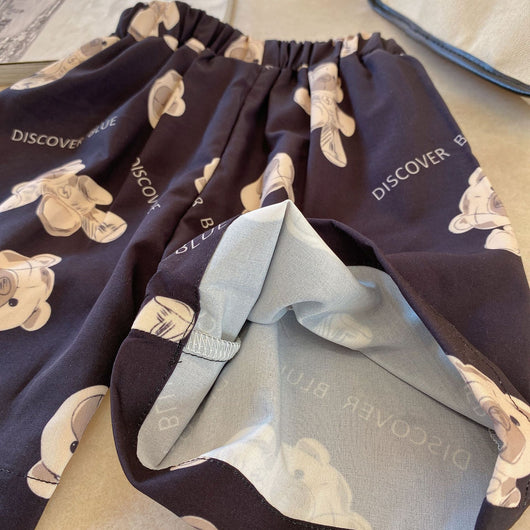 Pijama Enterizo Estampado Oso para Niños y Niñas - Image 5