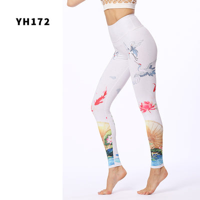 Pantalones Yoga Estampados con Tecnología Stretch para Mujer - Image 2