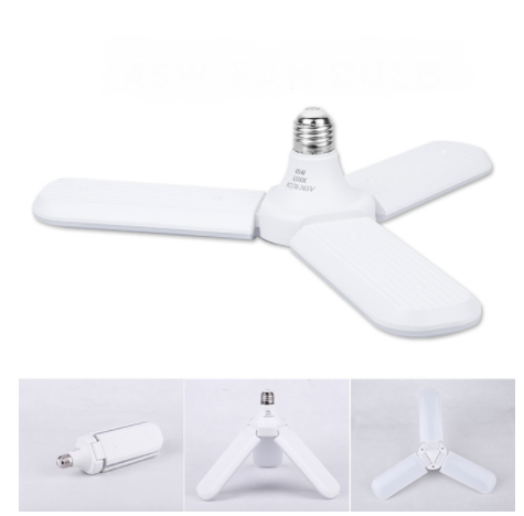 Ventilador LED Plegable de Bajo Consumo - Image 2