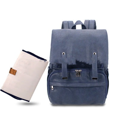 Mochila Maternal Doble Bolsa Térmica para Leche - Diseño Moderno y Funcional