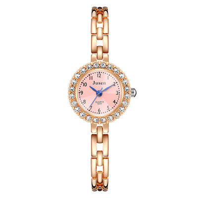 Reloj Digital para Mujer con Pulsera de Acero Fino y Cristales de Diamante - Image 5