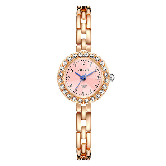 Reloj Digital para Mujer con Pulsera de Acero Fino y Cristales de Diamante - Image 5