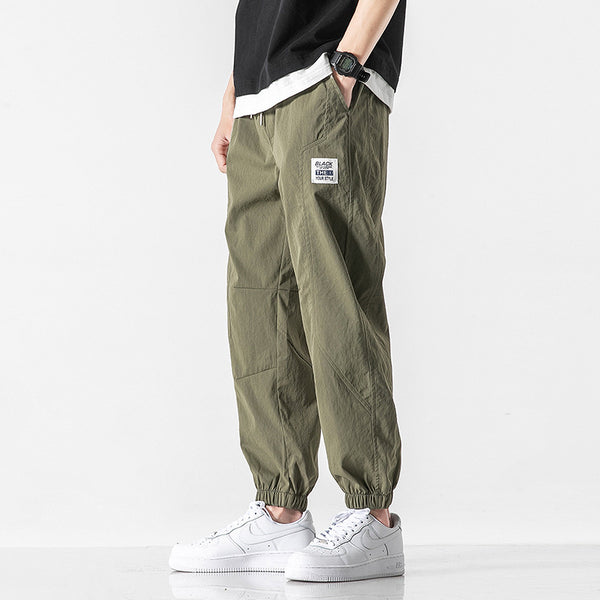 Pantalones Cropped Deportivos Holgados