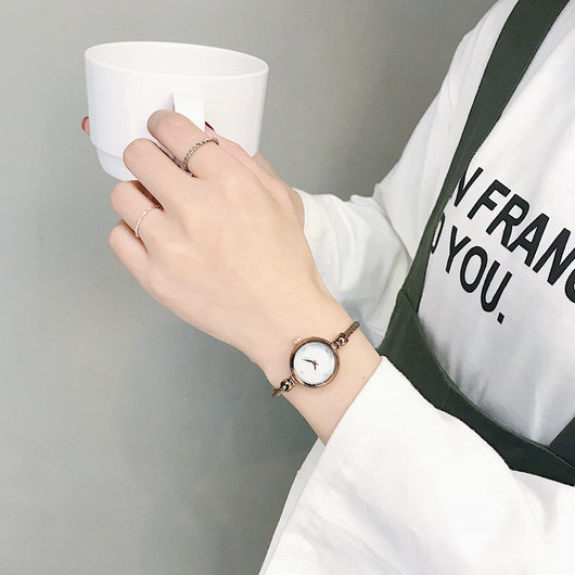 Reloj de Pulsera Retro Literario con Esfera Pequeña de Temperamento Elegante - Image 8