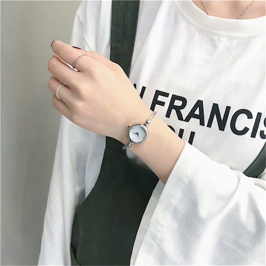 Reloj de Pulsera Retro Literario con Esfera Pequeña de Temperamento Elegante - Image 4