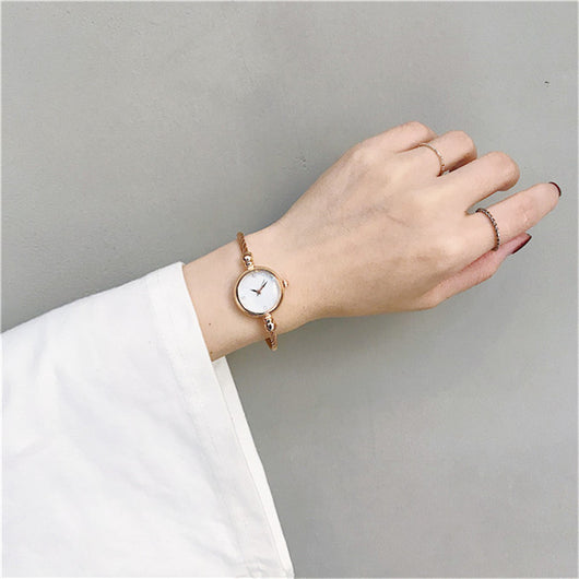 Reloj de Pulsera Retro Literario con Esfera Pequeña de Temperamento Elegante - Image 6