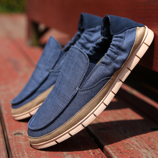 Zapatos Casuales de Tela con Suela Plana Baja - Image 11