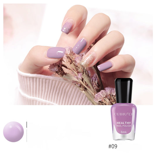 Esmalte de Uñas Pelable a Base de Agua - Set de 8ml sin Horno