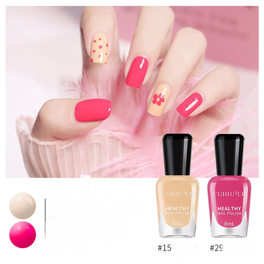 Esmalte de Uñas Pelable a Base de Agua - Set de 8ml sin Horno - Image 30