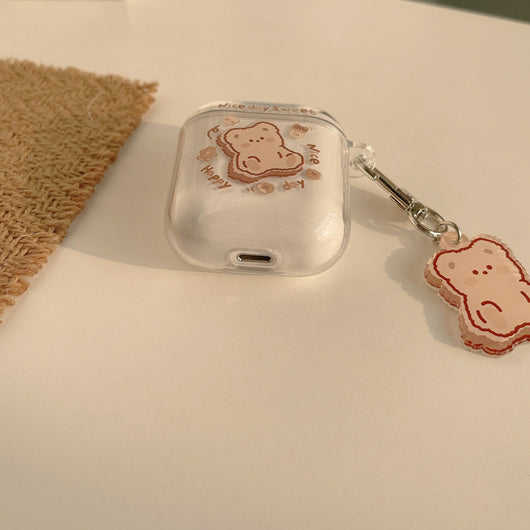 Funda Protectora Transparente para AirPods - Diseño Cartoon en Silicona Suave Antiimpactos - Image 9