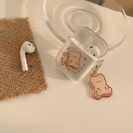 Funda Protectora Transparente para AirPods - Diseño Cartoon en Silicona Suave Antiimpactos - Image 12