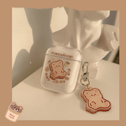 Funda Protectora Transparente para AirPods - Diseño Cartoon en Silicona Suave Antiimpactos - Image 2