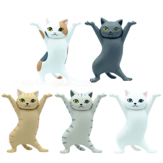 Juego de 5 Portalápices Gato Ataúd - Organizador Gashapon Japonés - Image 4
