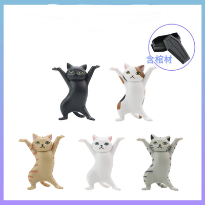 Juego de 5 Portalápices Gato Ataúd - Organizador Gashapon Japonés - Image 5