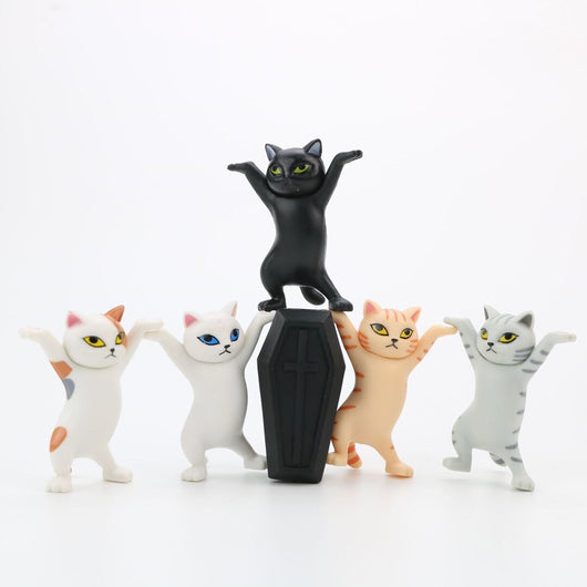 Juego de 5 Portalápices Gato Ataúd - Organizador Gashapon Japonés - Image 6